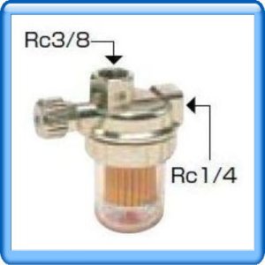 画像1: オイルストレーナー1/4×3/8