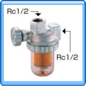 画像1: 小出し口付オイルストレーナー